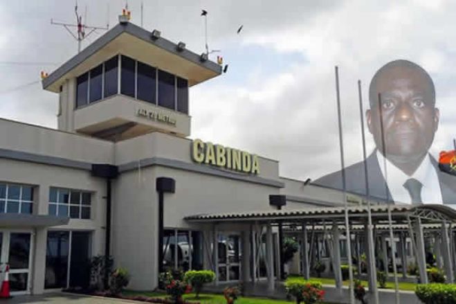 É mesmo “Aeroporto de Cabinda para General  Evaristo Domingos (Kimba)”