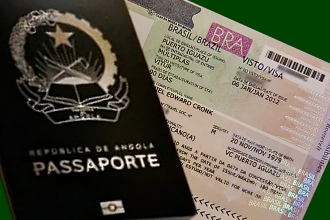 Brasil alarga validade de vistos de dois para cinco anos a cidadãos angolanos