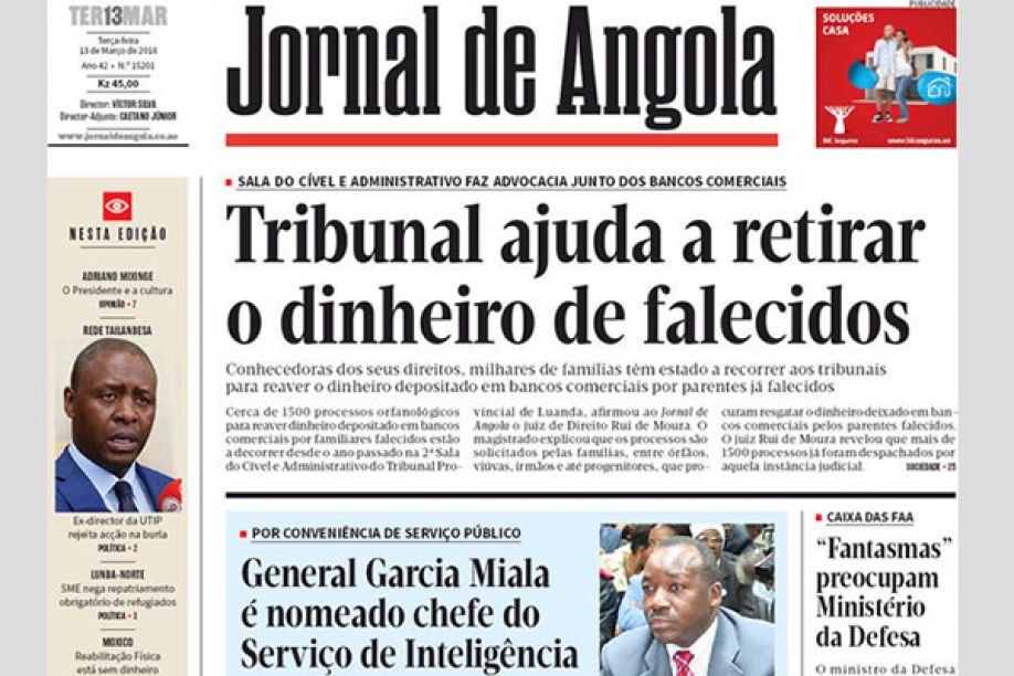 De acordo com o dicionário de - Jornal Mercado Angola