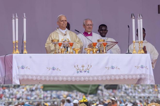 Papa Leão XIV apelou à construção de um país sem divisões, ódio nem violência