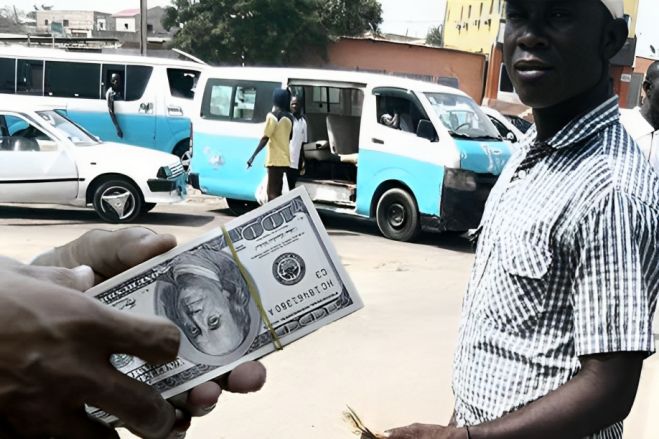 Câmbio na rua dispara por falta de divisas na banca e gap cresce para 34%