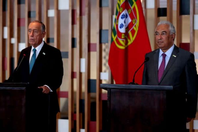 Presidente e primeiro-ministro de Portugal felicitaram João Lourenço pela reeleição
