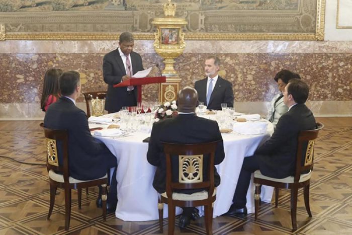 PR agradece Rei da Espanha pela recepção e diz que em 4 anos deu passos importantes à construção de uma nova Angola